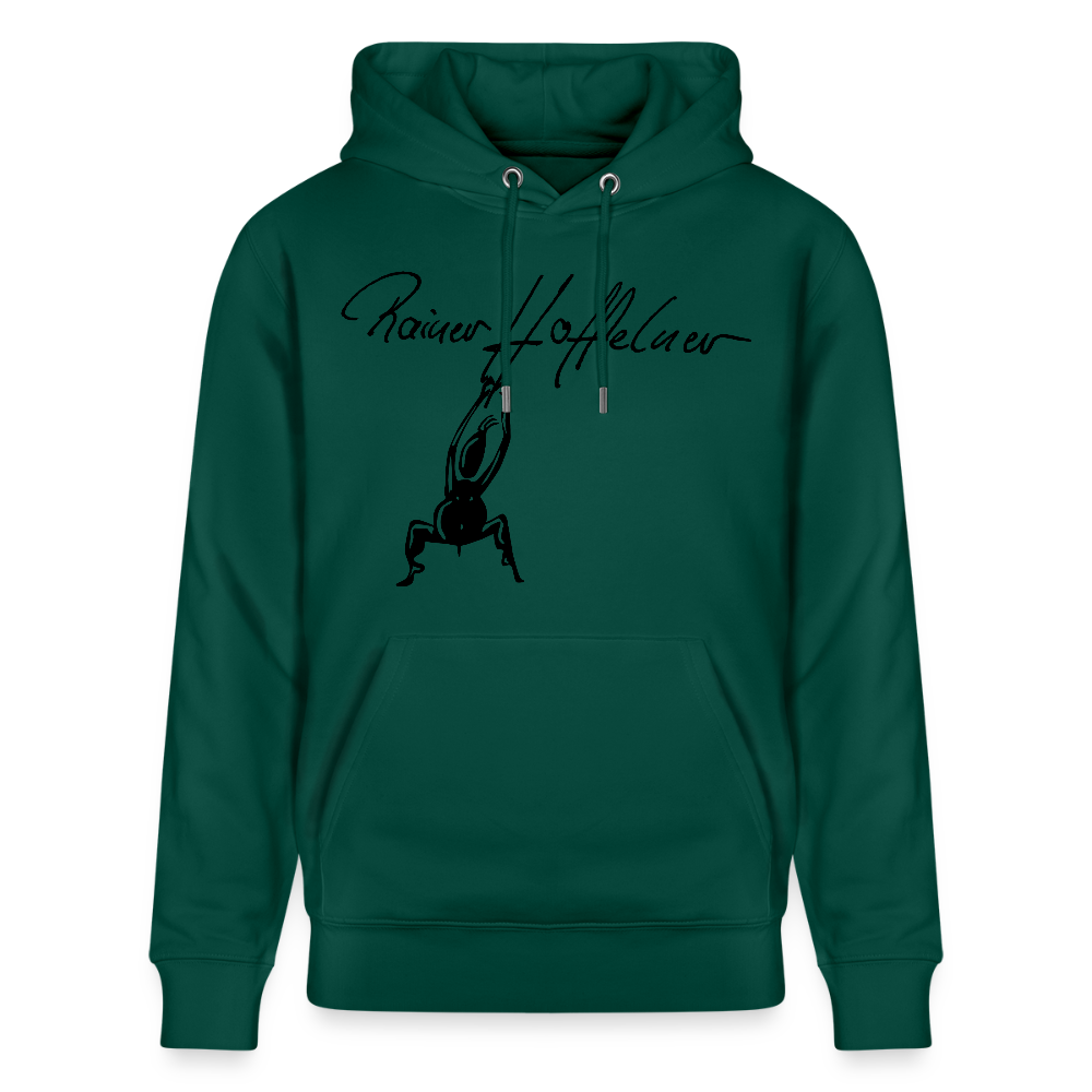 Unisex Bio-Hoodie mit TUSCHEMÄNNCHEN PRINT - Forest