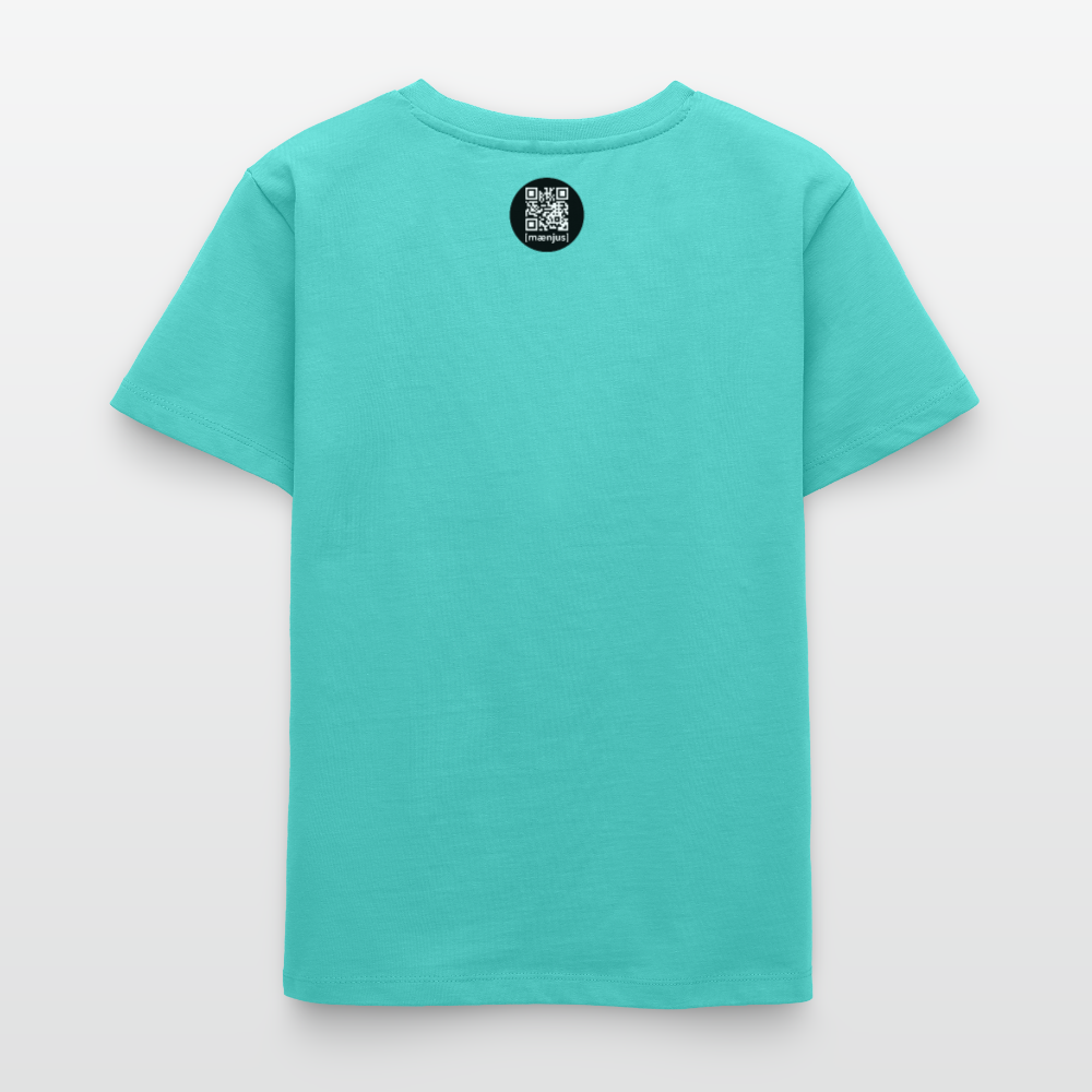 MNJS TEENS Bio T-Shirt mit REDEYE ELEPHANT DISTRICT PRINT - Poolblau