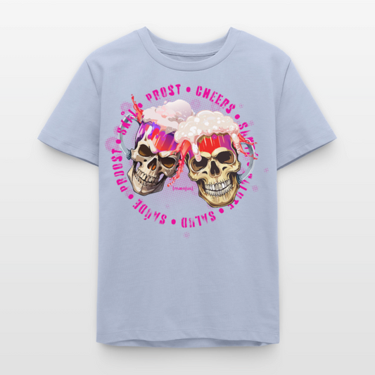 MNJS TEENS Bio T-Shirt mit OKTOBERFEST EDITION GIRLS PRINT - Lavendel-Violett