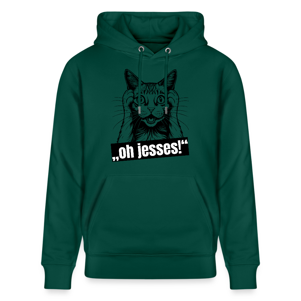 Unisex Hoodie mit OH JESSES PRINT - Forest