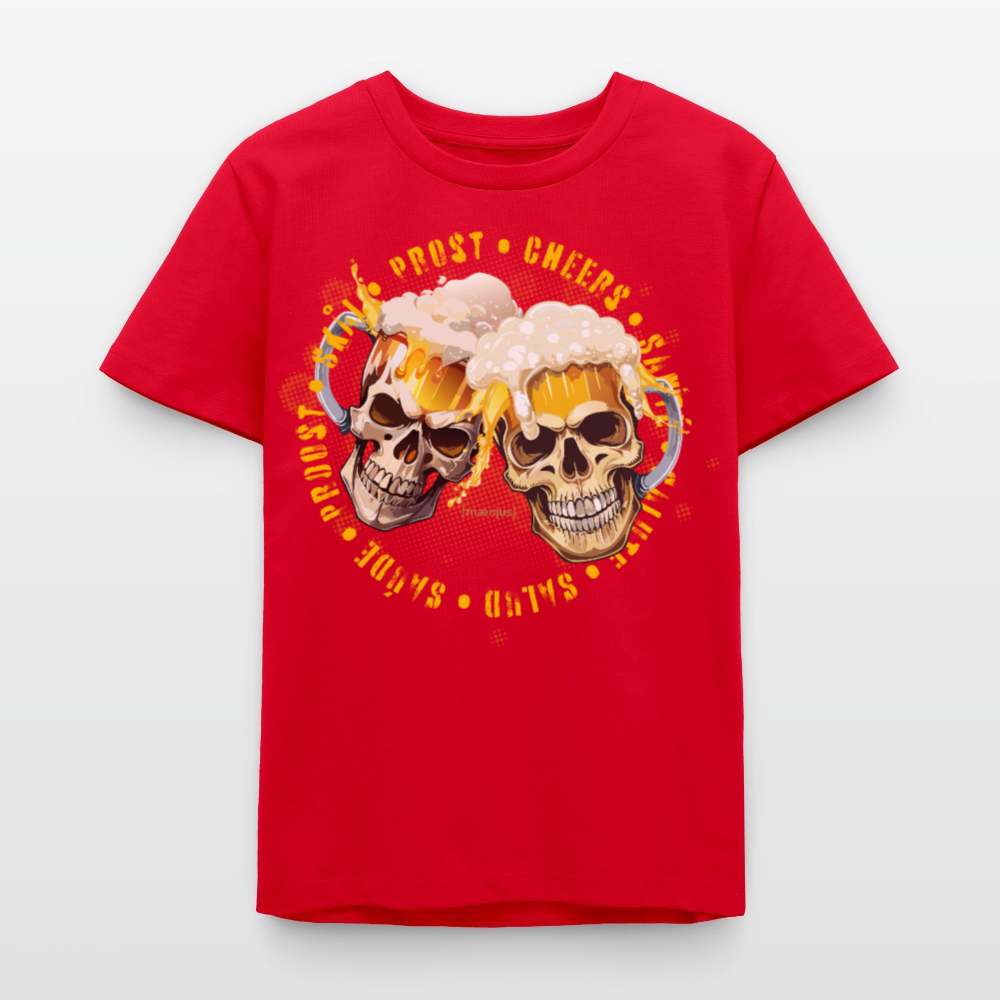 MNJS TEENS Bio T-Shirt mit OKTOBERFEST EDITION BOYS PRINT - Rot