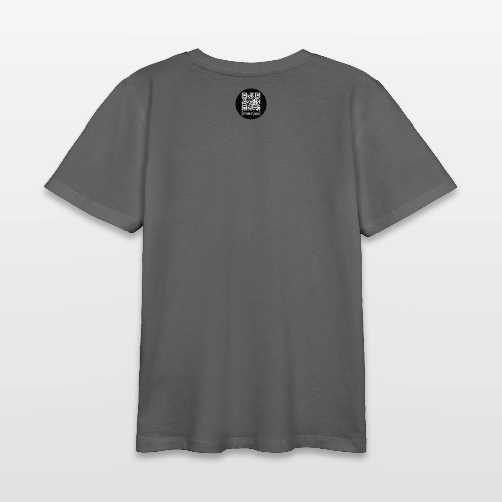 MNJS TEENS Bio T-Shirt mit WELCOME TO THE JUNGLE PRINT - Anthrazit