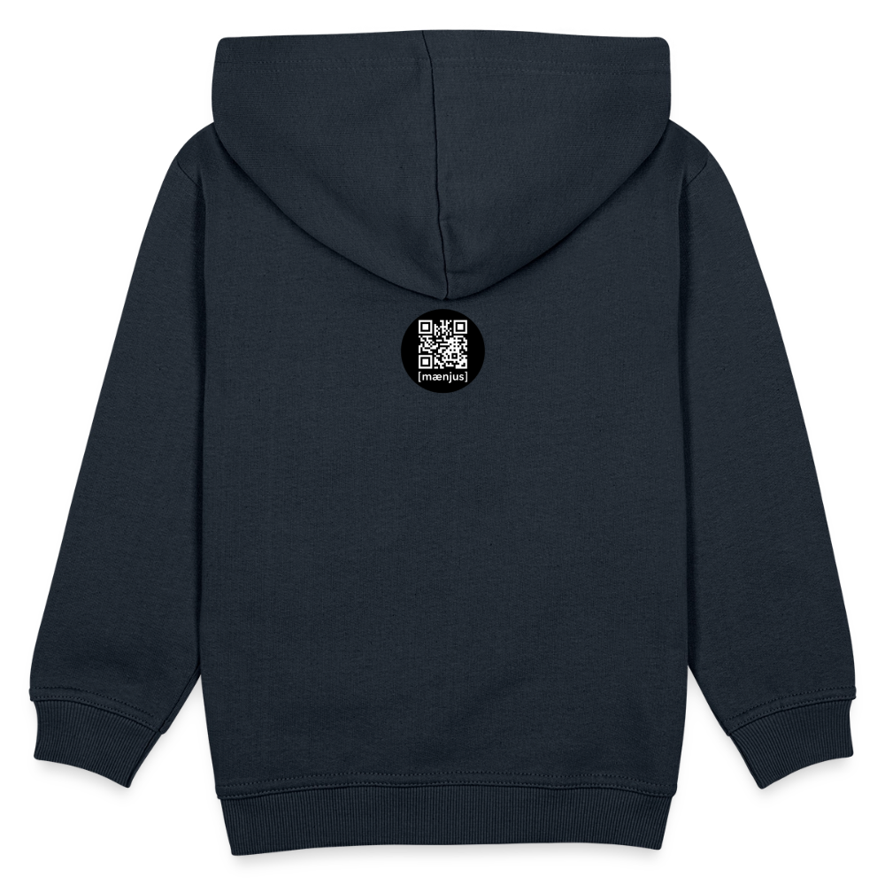 MNJS KIDS Premium Hoodie mit REDEYE ELEPHANT DISTRICT PRINT - Navy