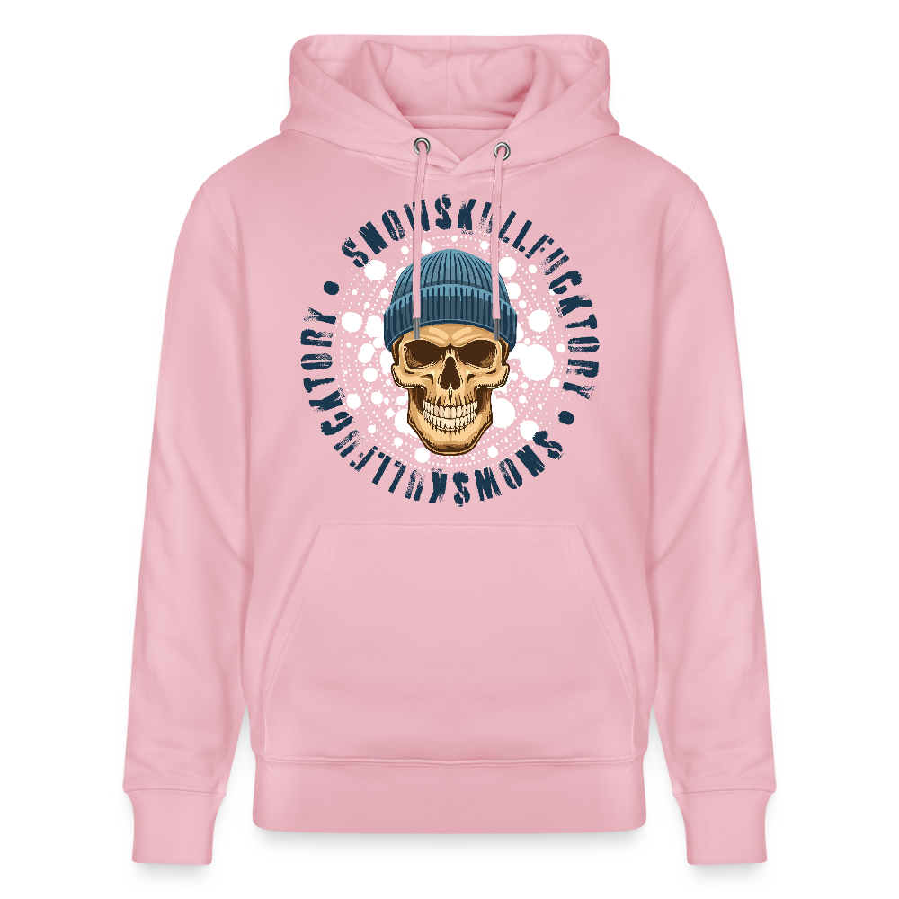 Unisex Hoodie mit SNOWSKULL PRINT - Hellrosa