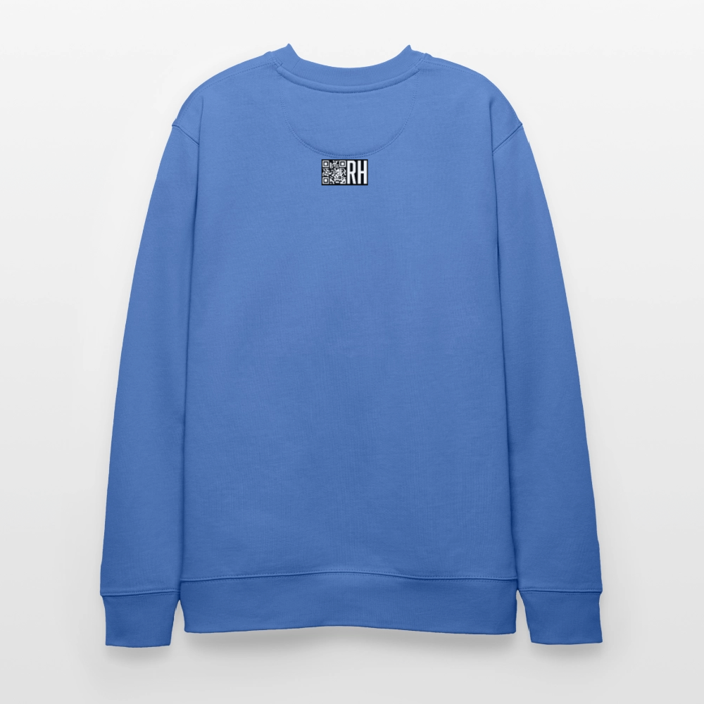 Unisex Bio-Sweatshirt mit ICE ICE BABY PRINT - Blau