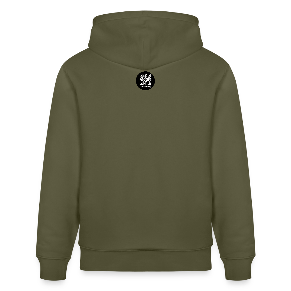 Unisex Hoodie mit zündX PRINT - Khaki Grün