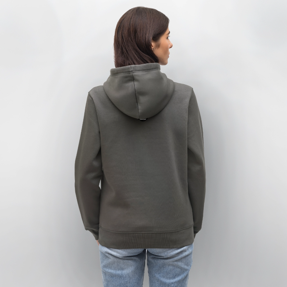 Unisex Bio-Hoodie mit MNJS CREW no limits PRINT - Anthrazit