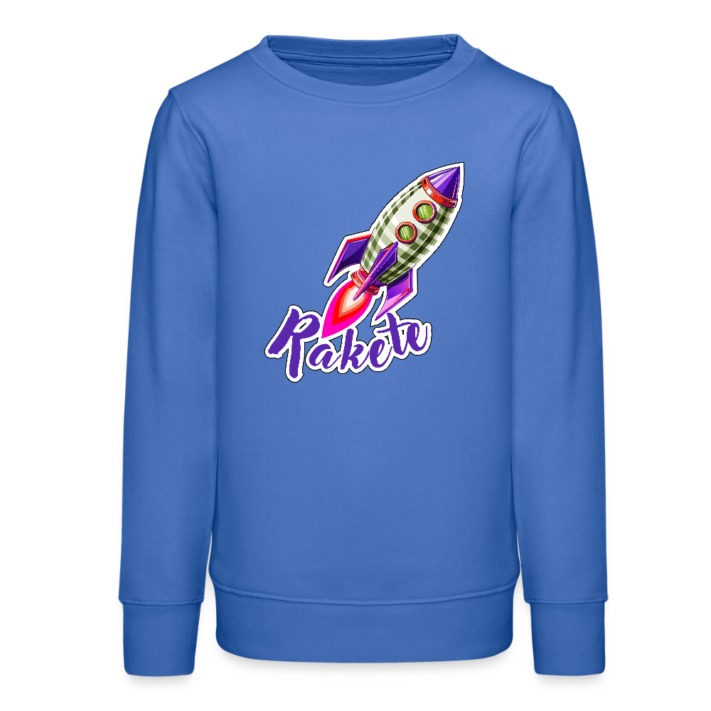 MNJS TEENS Bio Sweatshirt mit RAKETE PRINT - carolina Blue