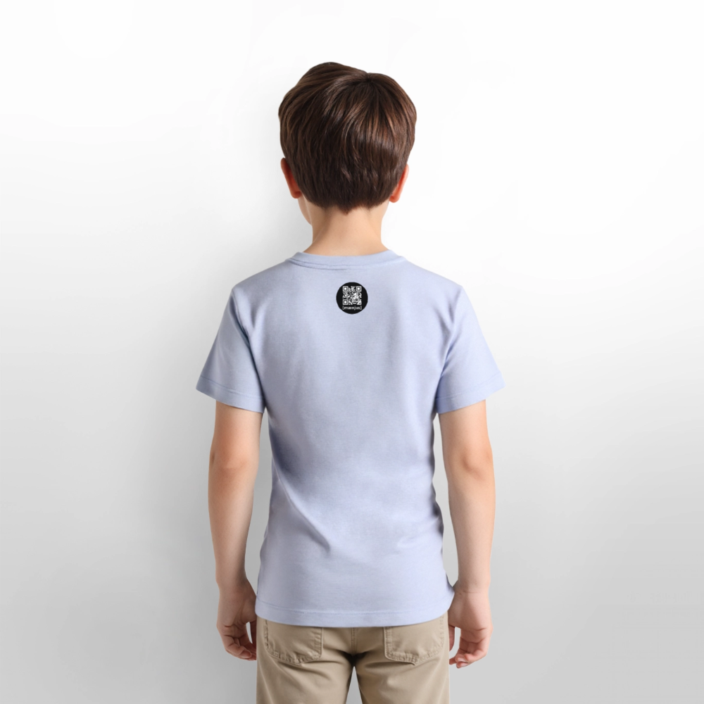 MNJS KIDS Bio T-Shirt mit BE DIFFERENT PRINT - Lavendel-Violett