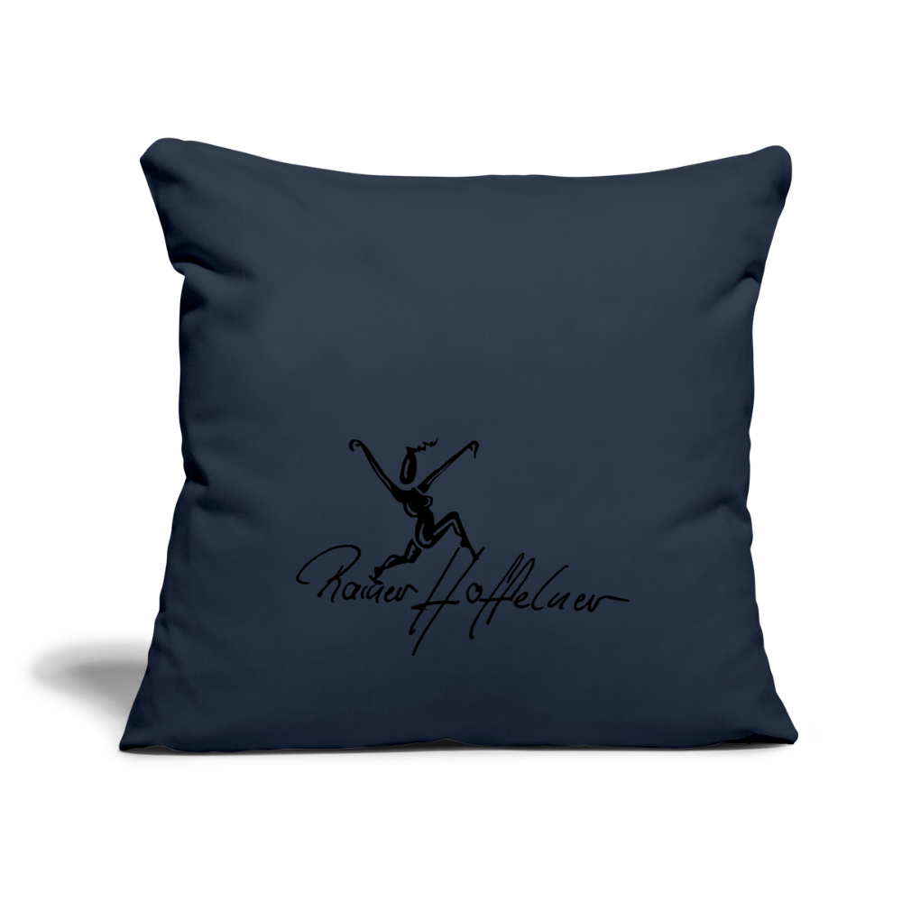 Sofakissenbezug 44 x 44 cm mit TUSCHEWEIBCHEN PRINT - Navy