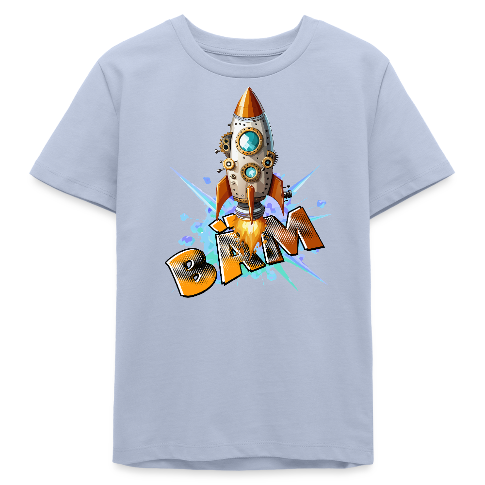 MNJS TEENS Bio T-Shirt mit BÄM PRINT - Lavendel-Violett