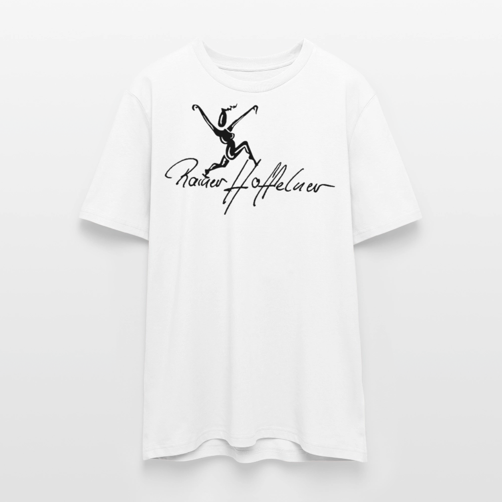 Unisex Bio-T-Shirt mit TUSCHEWEIBCHEN PRINT - Weiß