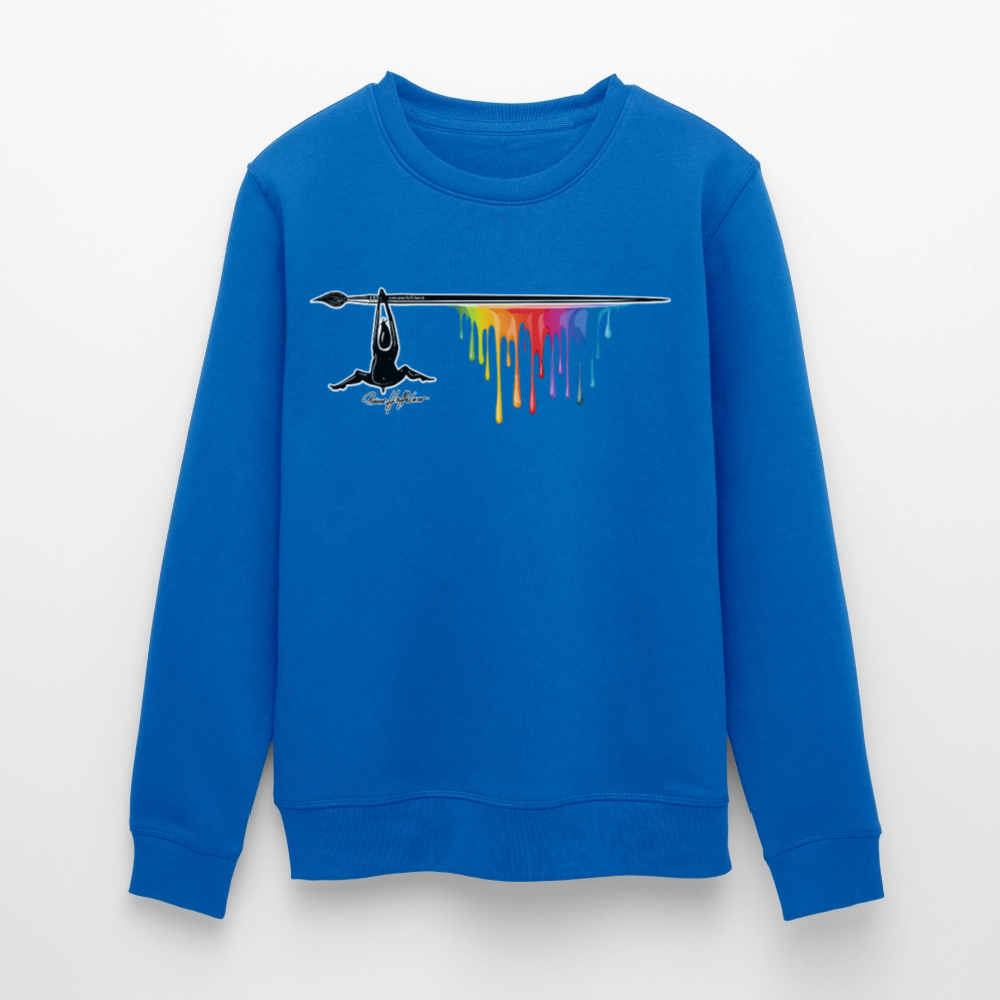 Unisex Bio-Sweatshirt mit MÄNNLE PRINT - Königsblau
