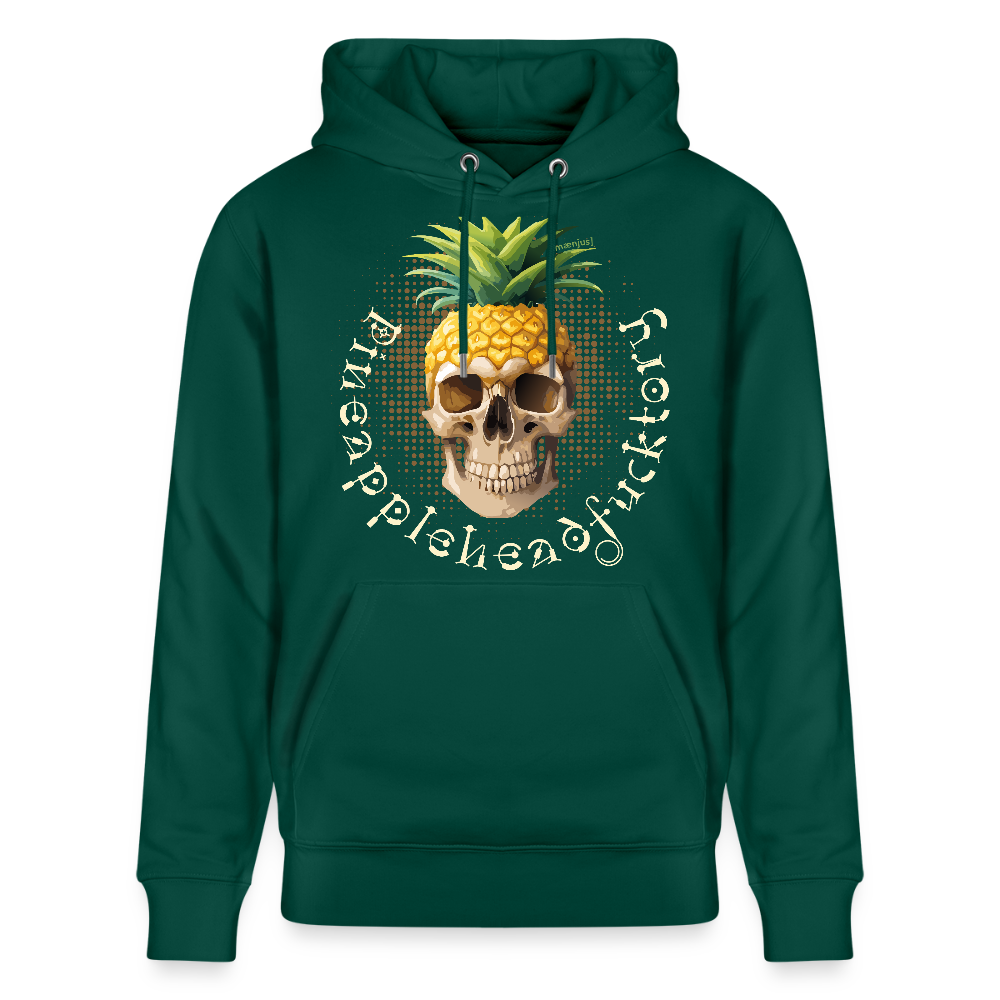 Unisex Hoodie mit PINEAPPLE SKULL PRINT - Forest