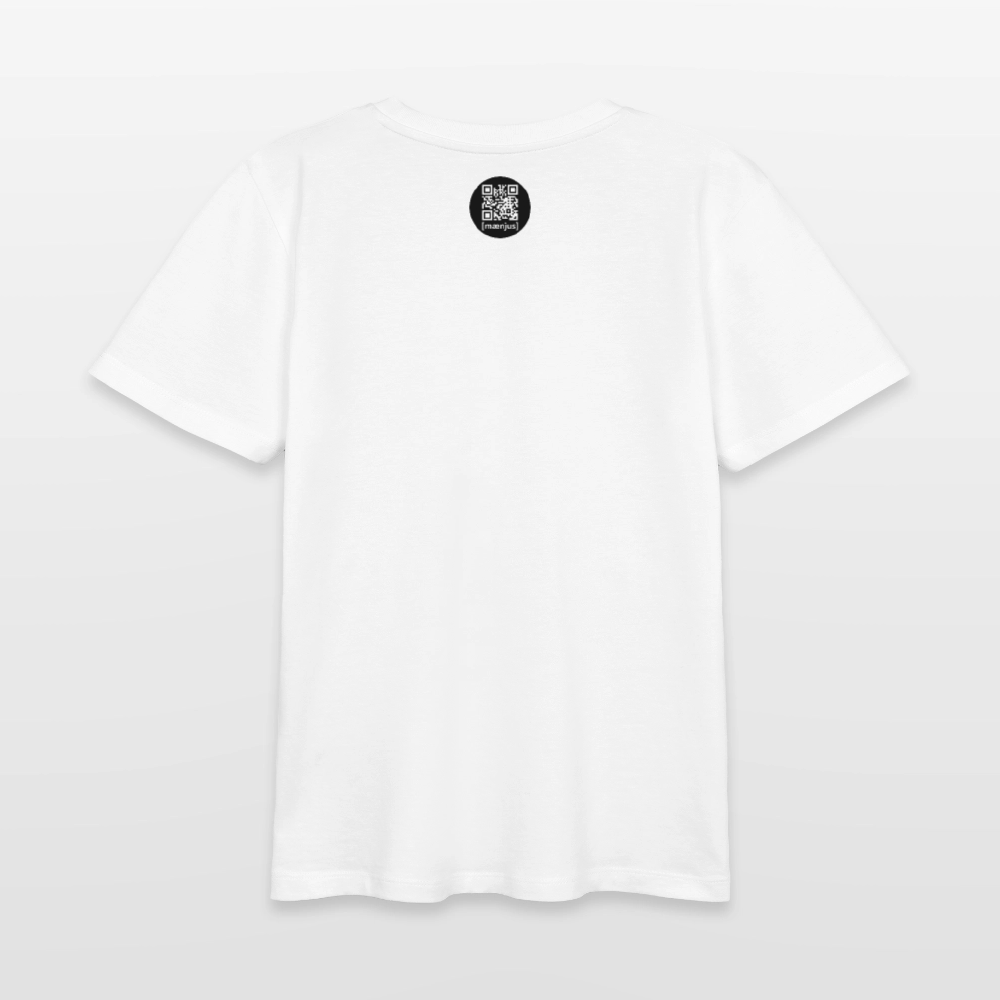 MNJS TEENS Bio T-Shirt mit WELCOME TO THE JUNGLE PRINT - Weiß