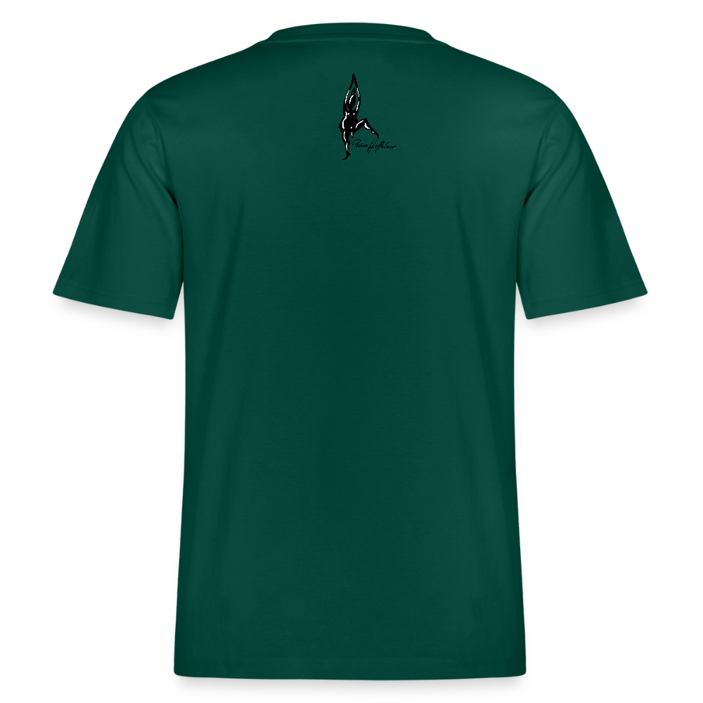 Relaxed Fit Unisex Bio-T-Shirt mit DYNAMIC FIELDS PRINT - Forest