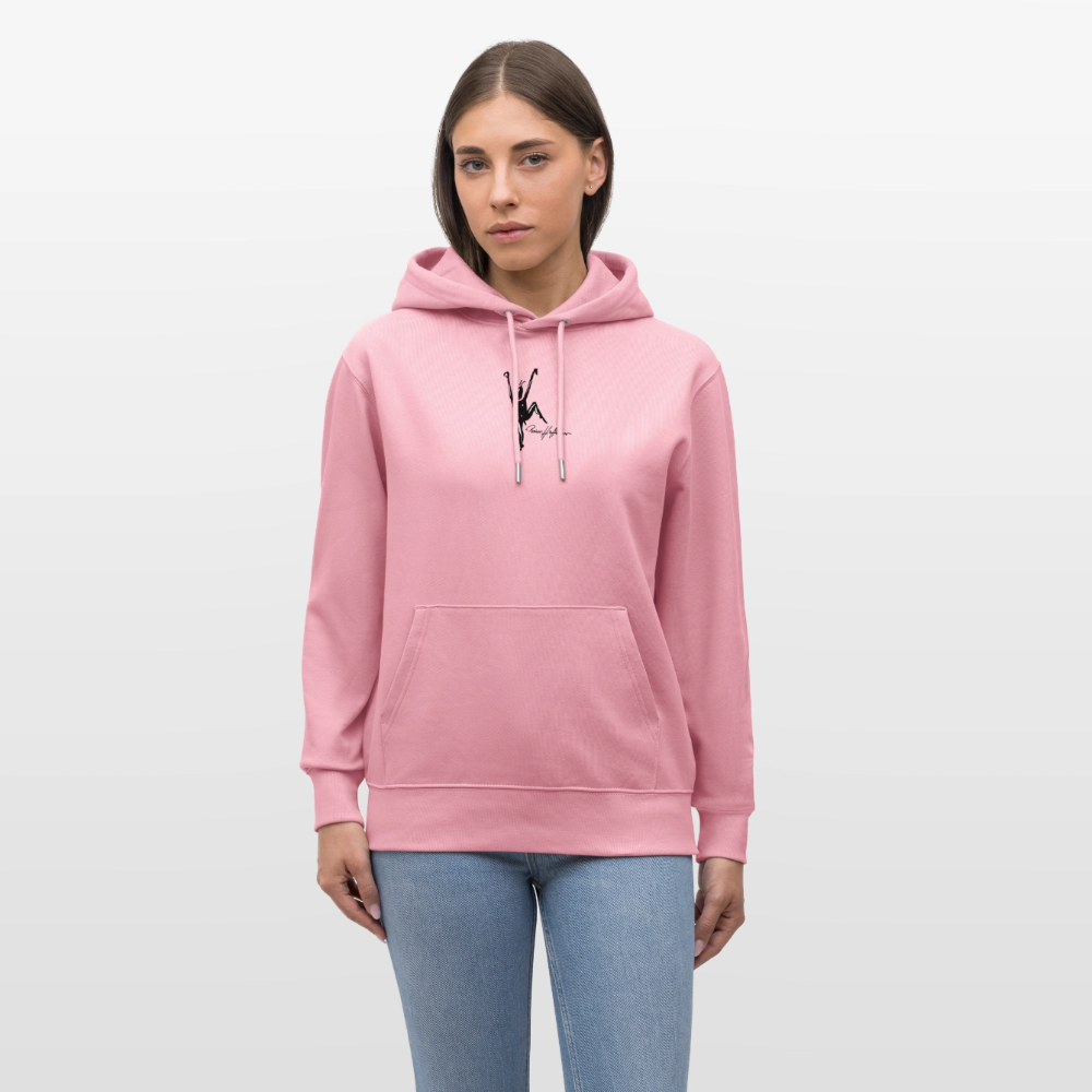 Unisex Bio-Hoodie mit TUSCHEMÄNNCHEN PRINT - Lila Traum