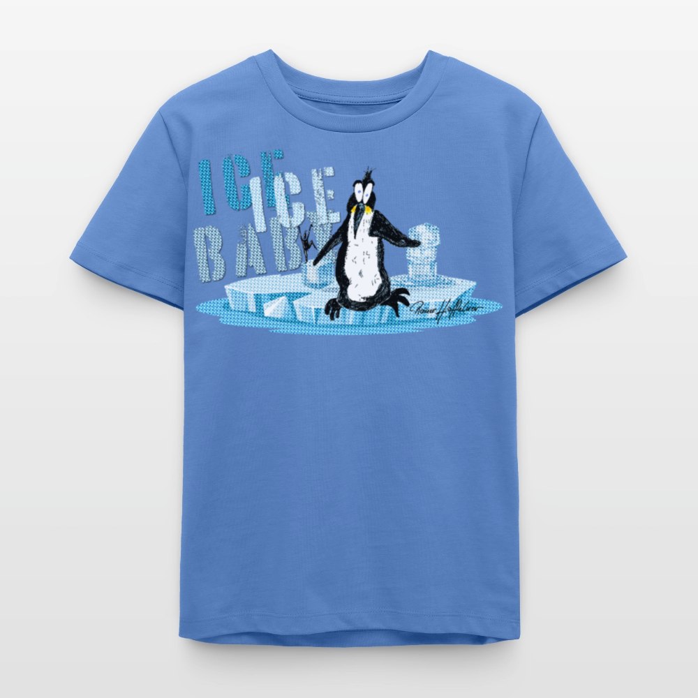 MNJS TEENS Bio T-Shirt mit ICE ICE BABY PRINT - Blau