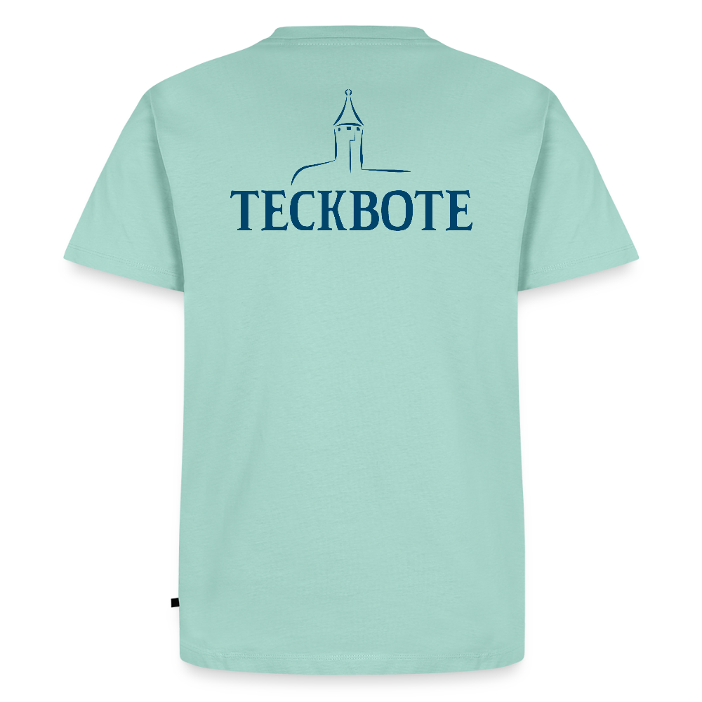 Männer Premium T-Shirt mit TECKBOTE PRINT - Mint