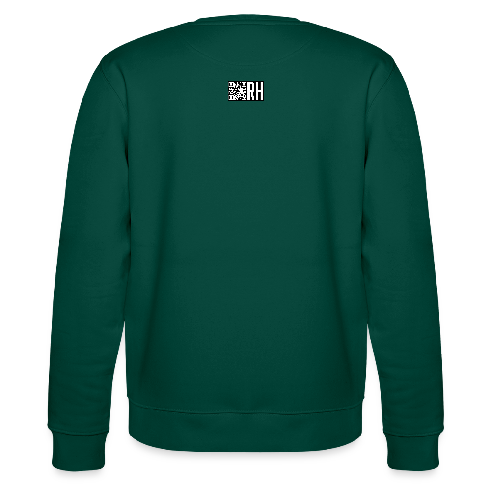 Unisex Bio-Sweatshirt mit ICE ICE BABY PRINT - Forest