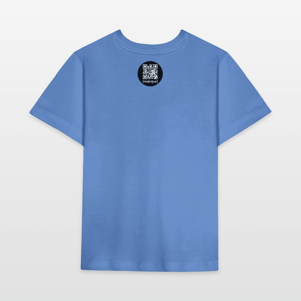 MNJS KIDS Bio T-Shirt mit BÄM PRINT - Blau