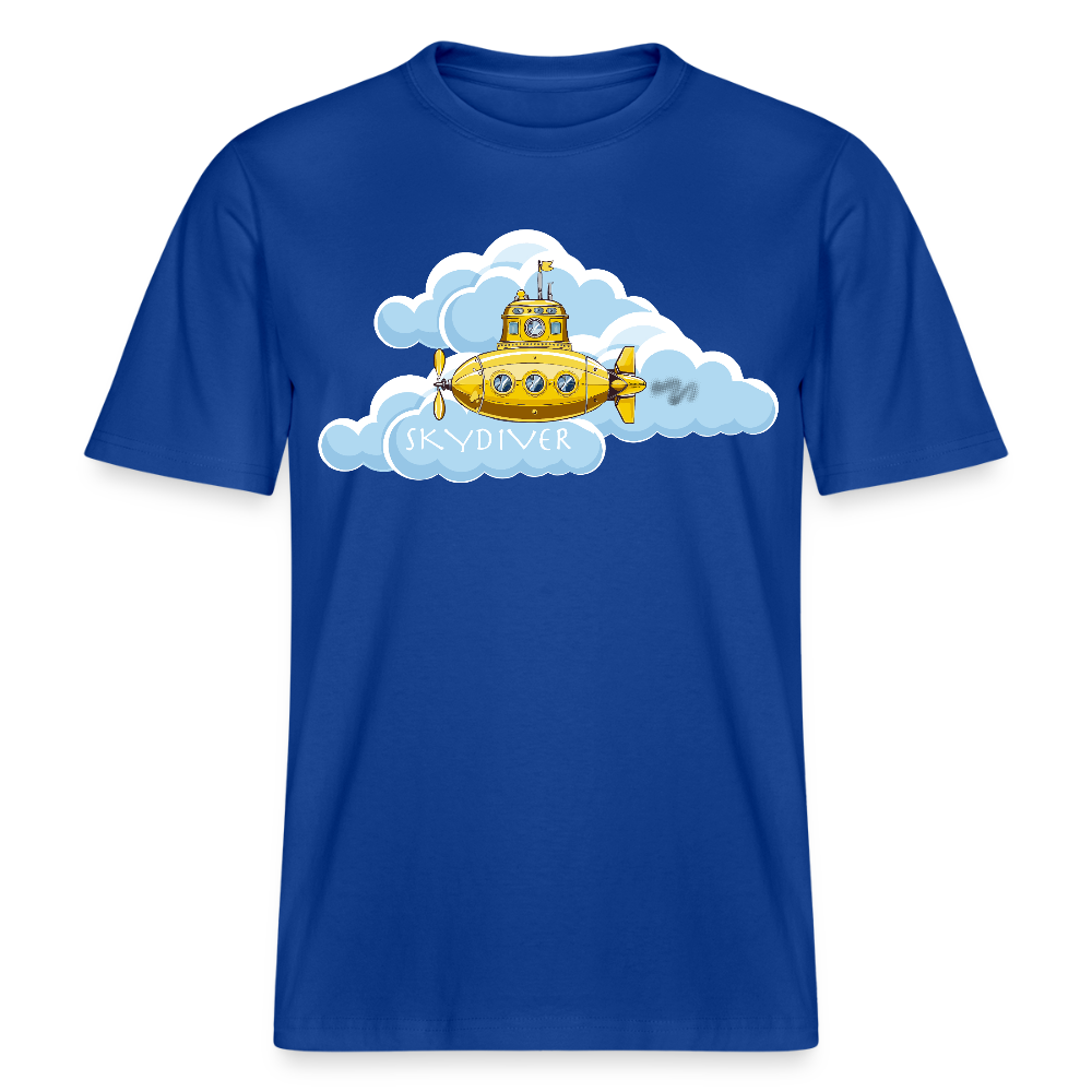 Unisex Bio-T-Shirt mit SKYDIVER PRINT - Dunkelblau
