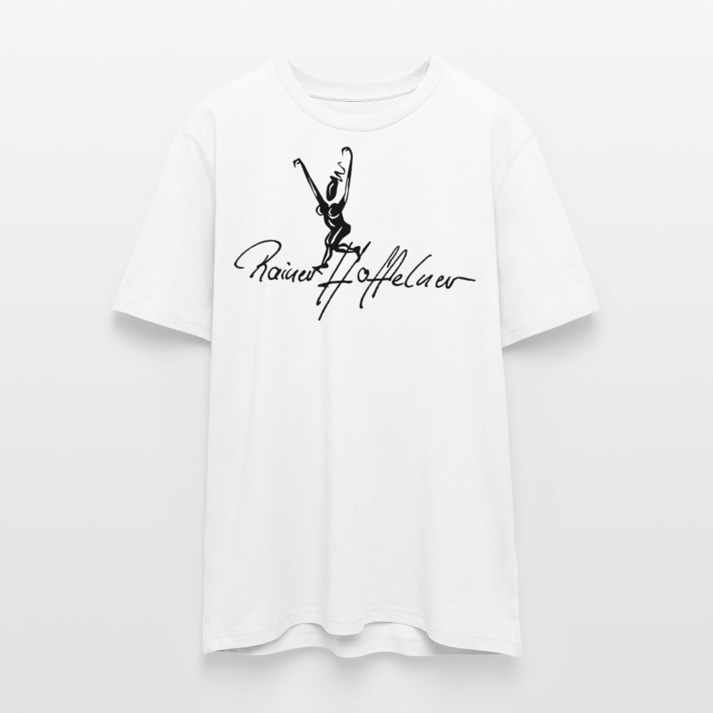 Unisex Bio-T-Shirt mit TUSCHEWEIBCHEN PRINT - Weiß