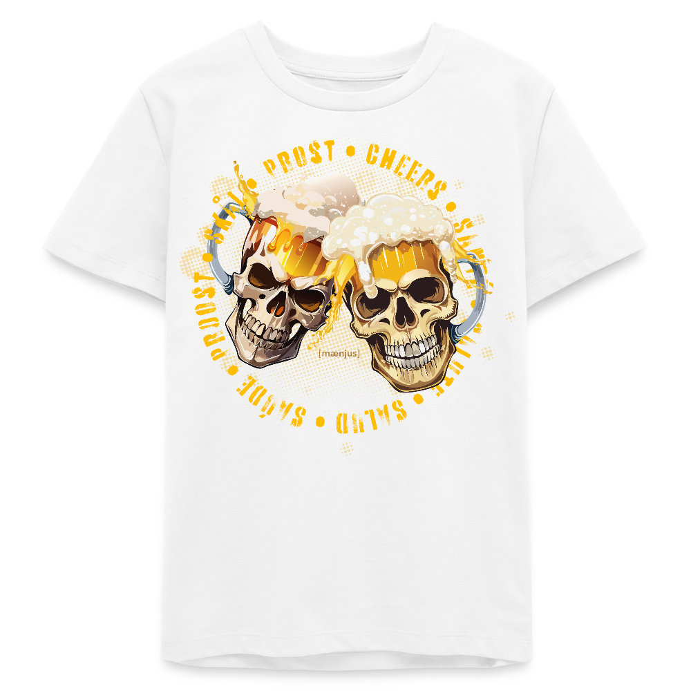 MNJS TEENS Bio T-Shirt mit OKTOBERFEST EDITION BOYS PRINT - Weiß