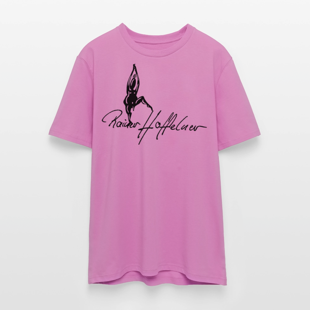 Unisex Bio-T-Shirt mit TUSCHEMÄNNCHEN PRINT - Pink