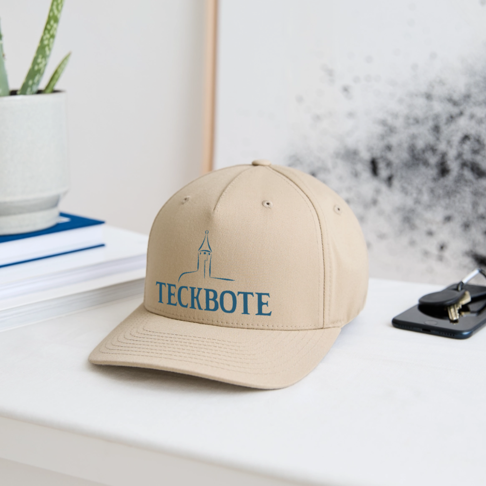 Flexfit Cap mit TECKBOTE PRINT - Khaki