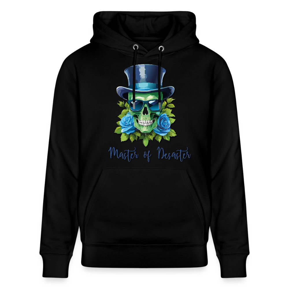 Unisex Hoodie mit MASTER OF DESASTER SKULL PRINT - Schwarz