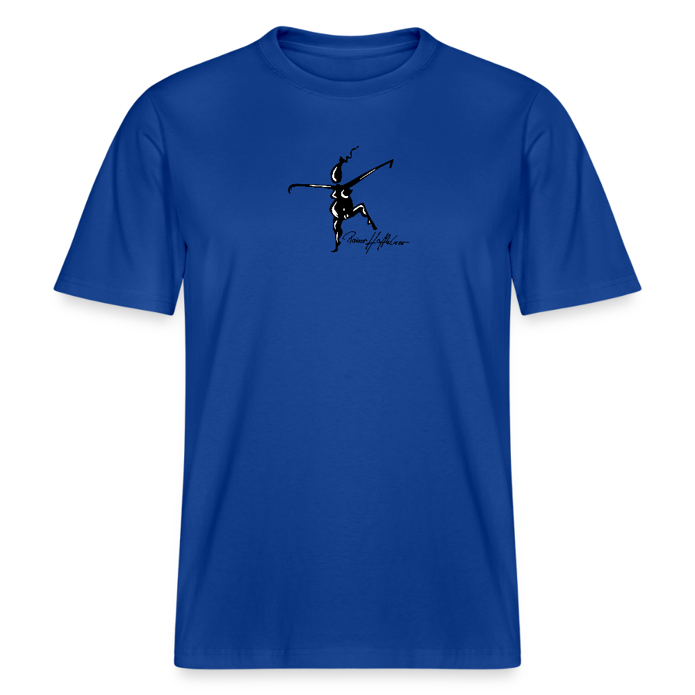 Unisex Bio-T-Shirt mit TUSCHEWEIBCHEN PRINT - Dunkelblau