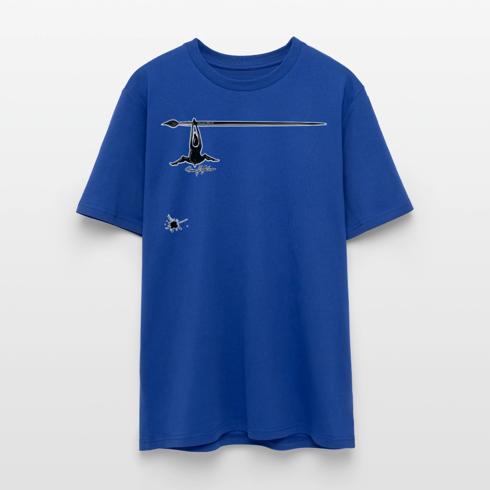 Unisex Bio-T-Shirt mit MÄNNLE PRINT - Dunkelblau