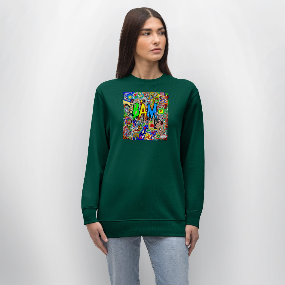 Unisex Bio-Sweatshirt mit BÄM PRINT - Forest