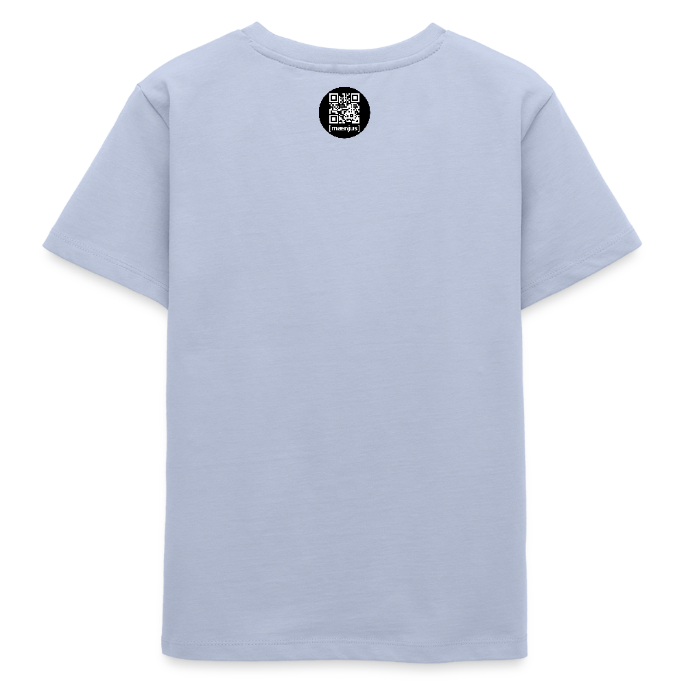 MNJS TEENS Bio T-Shirt mit WELCOME TO THE JUNGLE PRINT - Lavendel-Violett