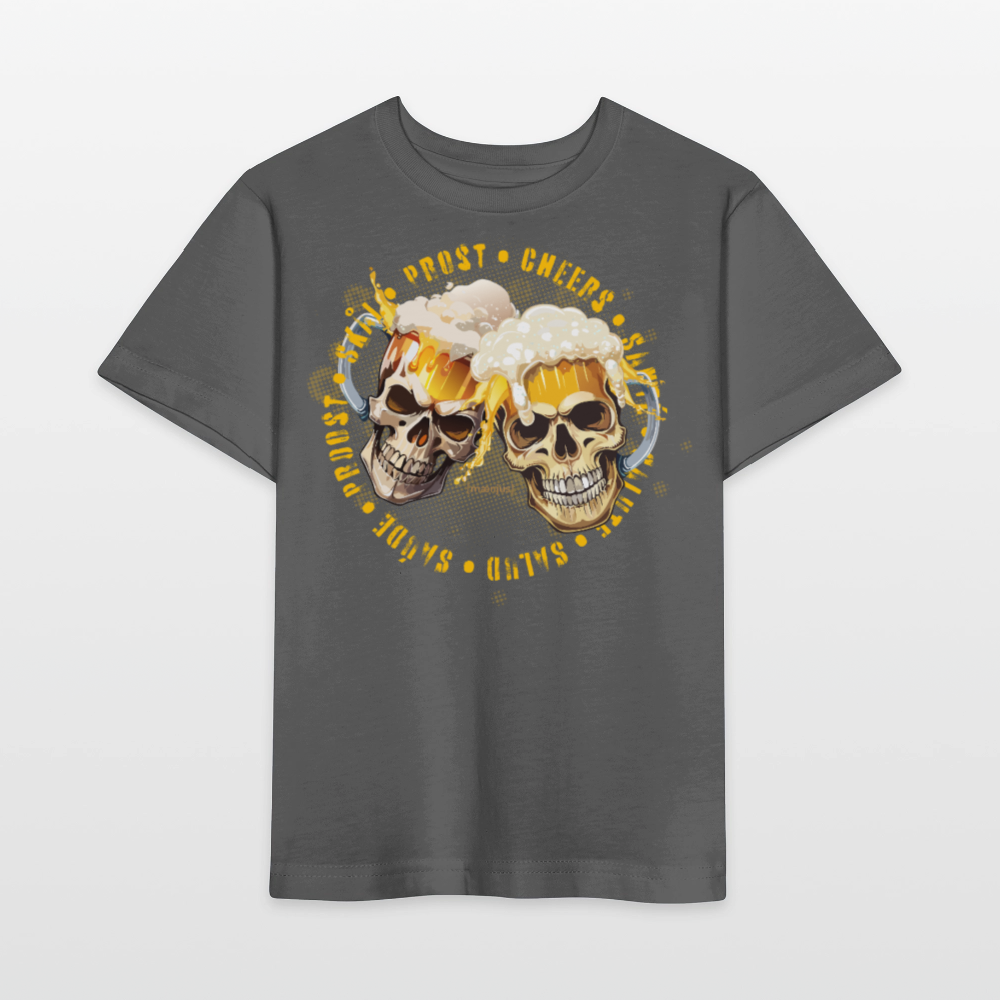 MNJS KIDS Bio T-Shirt mit OKOTBERFEST EDITION BOYS PRINT - Anthrazit