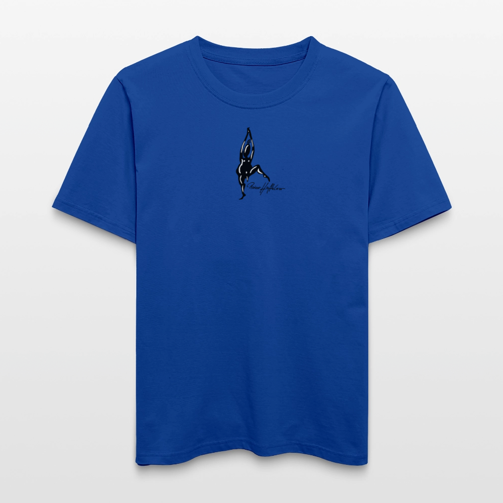 Unisex Bio-T-Shirt mit TUSCHEMÄNNCHEN PRINT - Dunkelblau