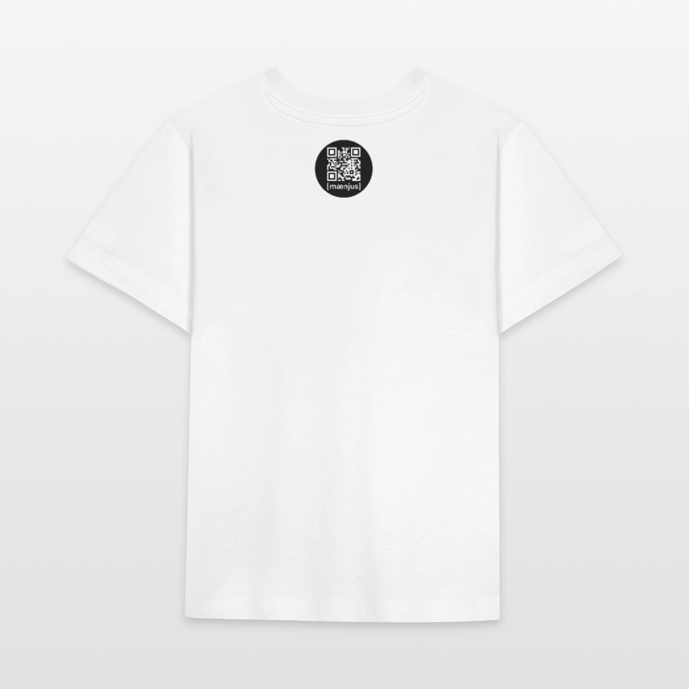 MNJS KIDS Bio T-Shirt mit MONKEY PRINT - Weiß