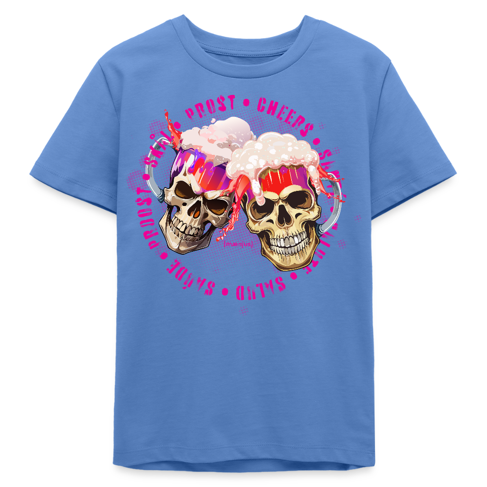 MNJS TEENS Bio T-Shirt mit OKTOBERFEST EDITION GIRLS PRINT - Blau