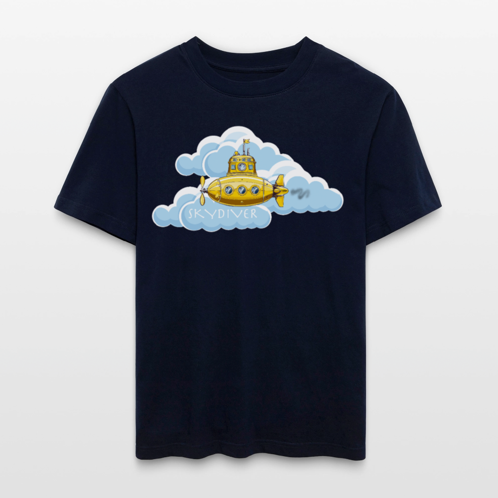 Unisex Bio-T-Shirt mit SKYDIVER PRINT - Navy