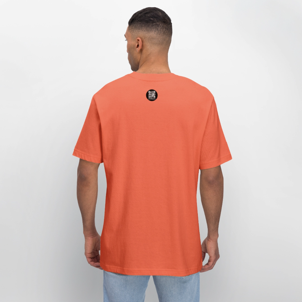 Unisex Bio-T-Shirt mit SKYDIVER PRINT - Hellrot