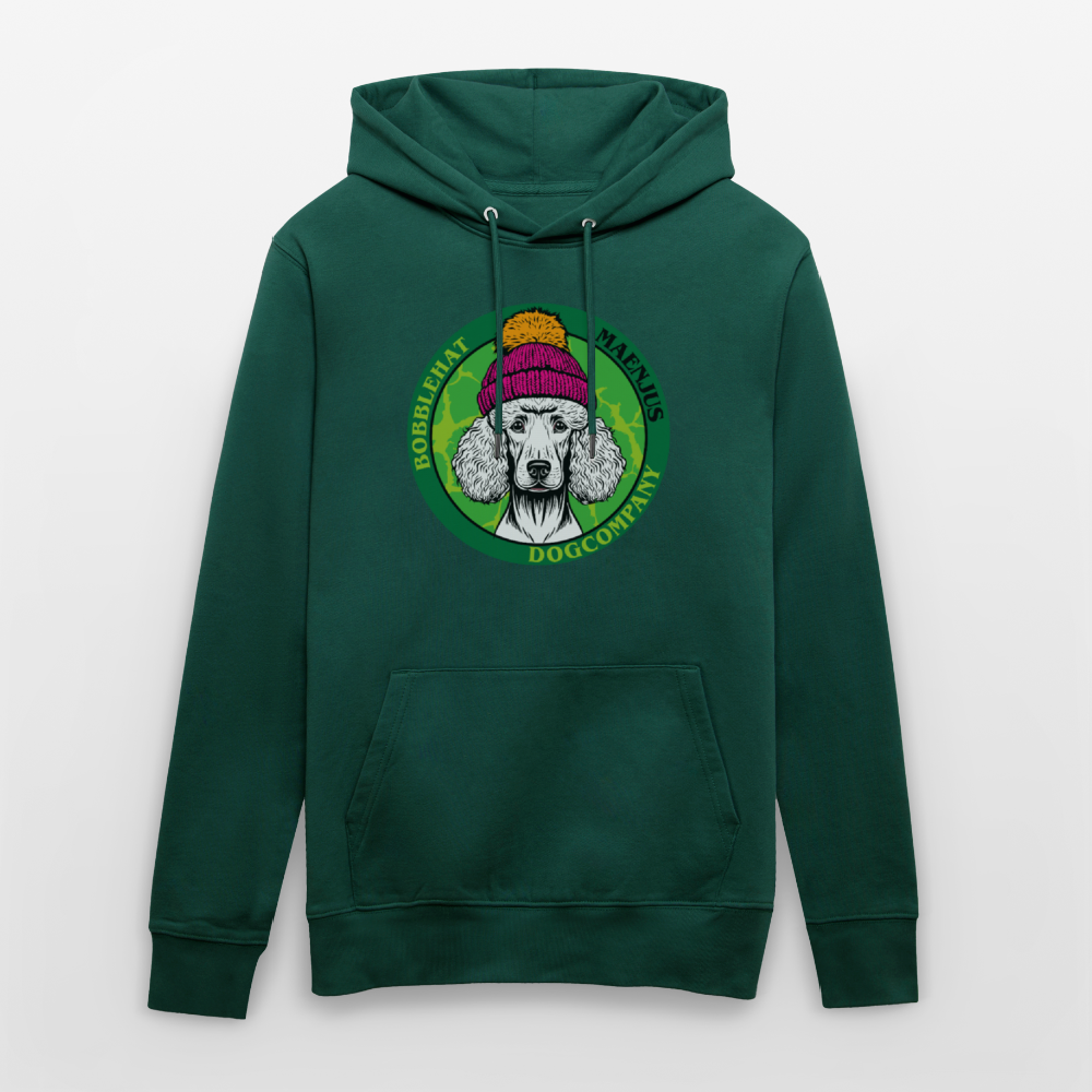 SUnisex Bio-Hoodie mit BOBBLEHAT DOGCOMPANY PRINT - Forest