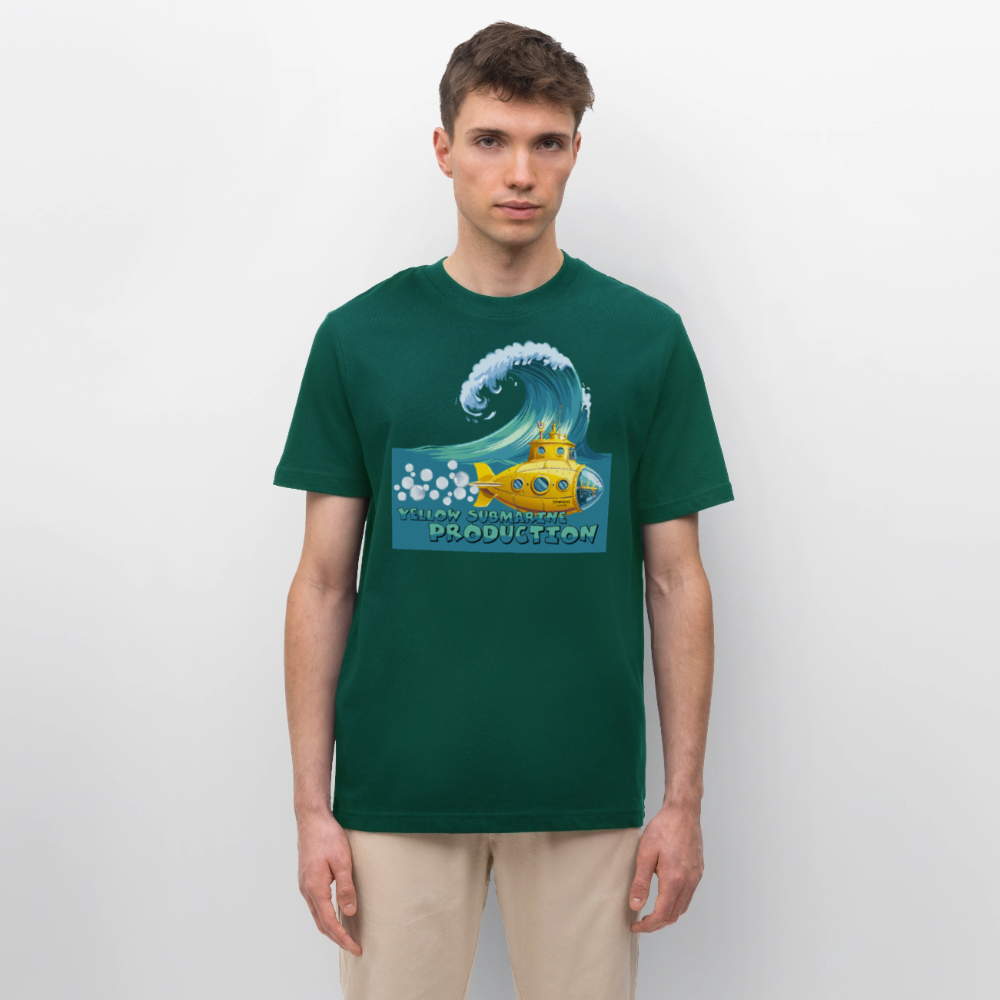 Unisex Bio-T-Shirt mit YELLOW SUBMARINE PRODUCTION PRINT - Forest