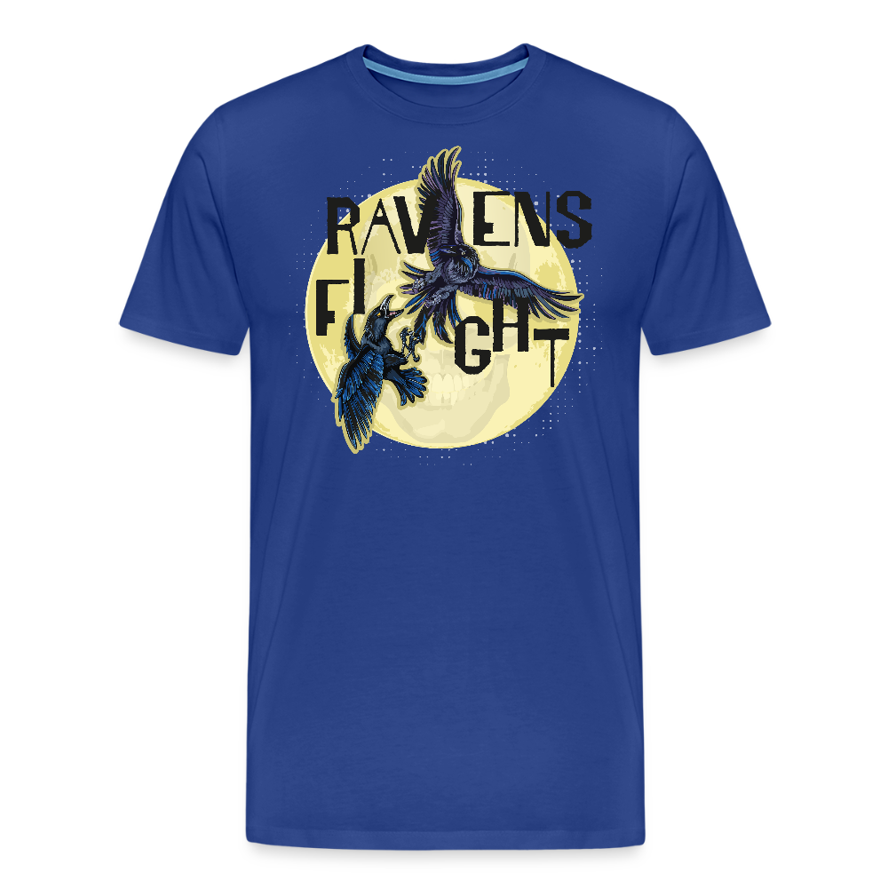 Männer Premium T-Shirt mit RAVENS FIGHT PRINT - Königsblau