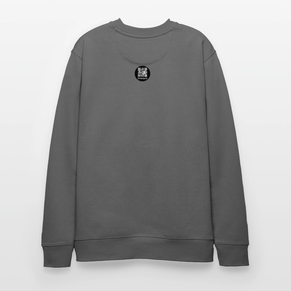 Unisex Bio-Sweatshirt mit MAENJUS MEXICANSTYLE PRINT - Anthrazit