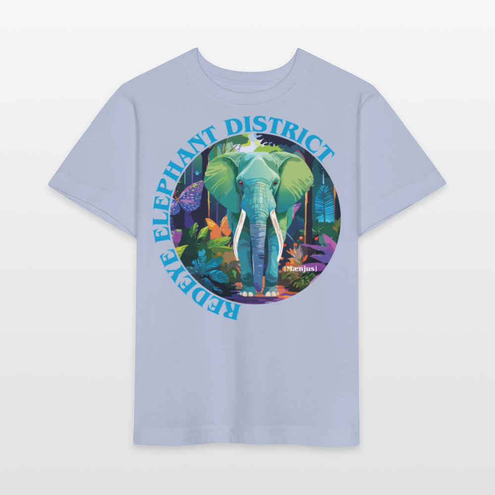 MNJS KIDS T-Shirt mit REDEYE ELEPHANT DISTRICT PRINT - Lavendel-Violett