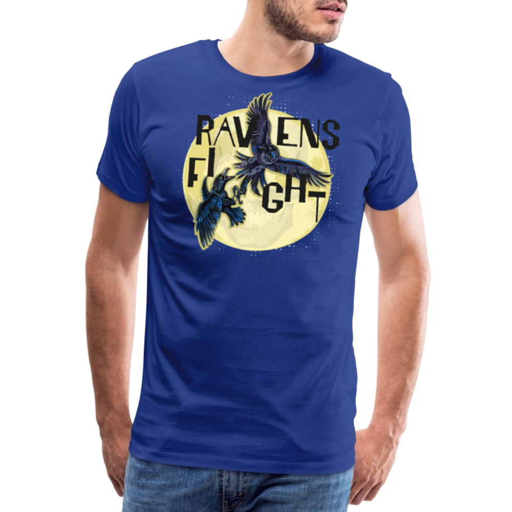 Männer Premium T-Shirt mit RAVENS FIGHT PRINT - Königsblau