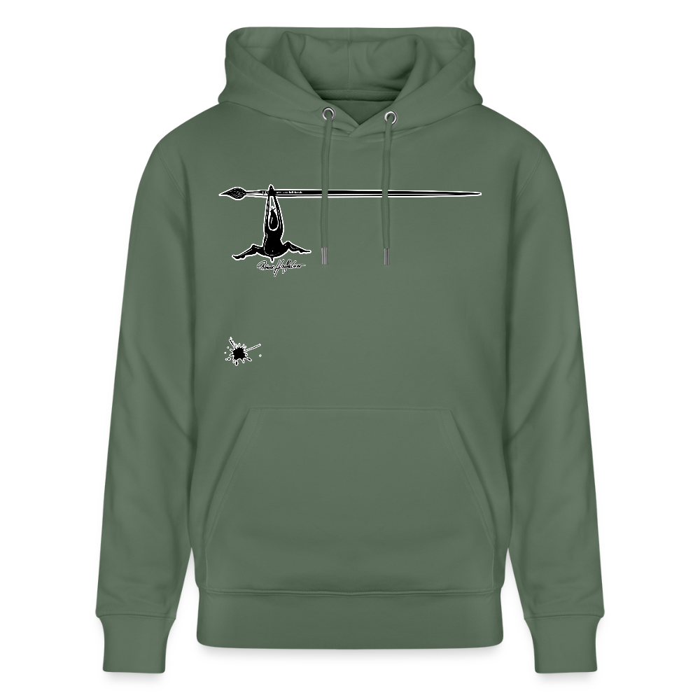 Unisex Hoodie mit TUSCHEMÄNNCHEN PRINT - Tanngrün