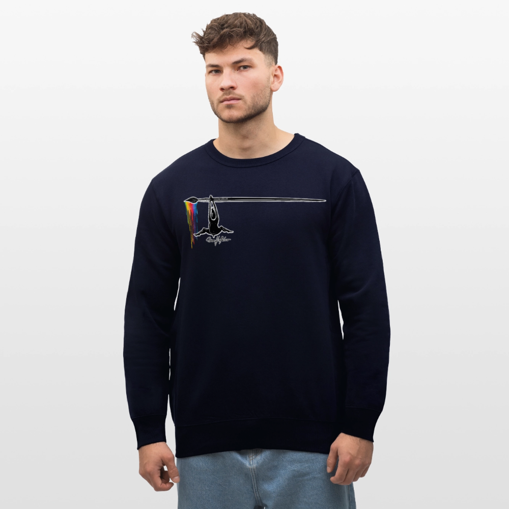 Unisex Bio-Sweatshirt mit MÄNNLE PRINT - Navy