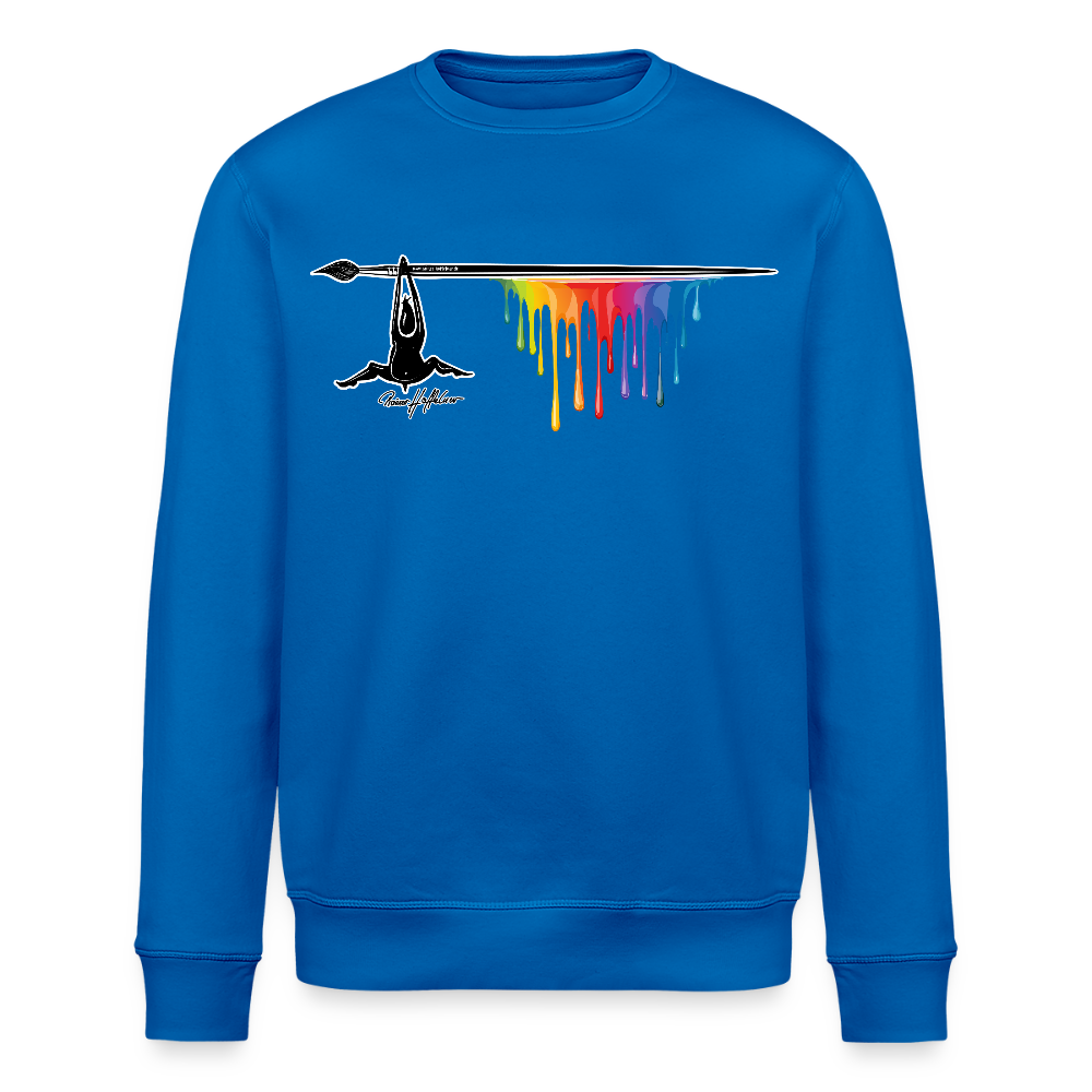 Unisex Bio-Sweatshirt mit MÄNNLE PRINT - Königsblau